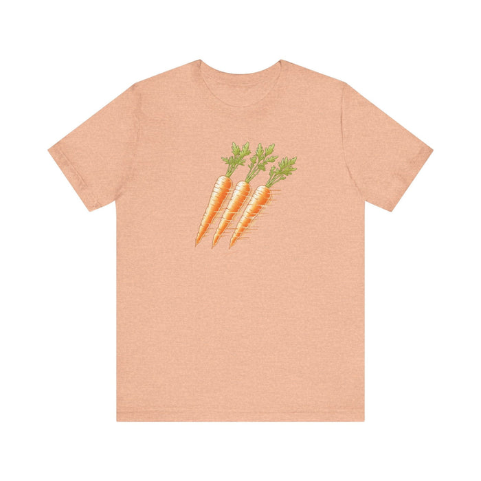 Carrot Crush Garden Fresh Vibes Tee Graphic Tee Shirt for Women Minimalist Foodie Cook Baker Hiking Camping Botanical Gardner