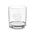 Wildlife Forest Whiskey Glass - 10.5oz Engraved Rocks Glass Mountain Design