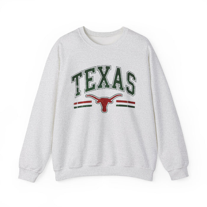 Texas Pride Unisex Heavy Blend Crewneck Sweatshirt | Warm Durable Travel Vacation Shirt