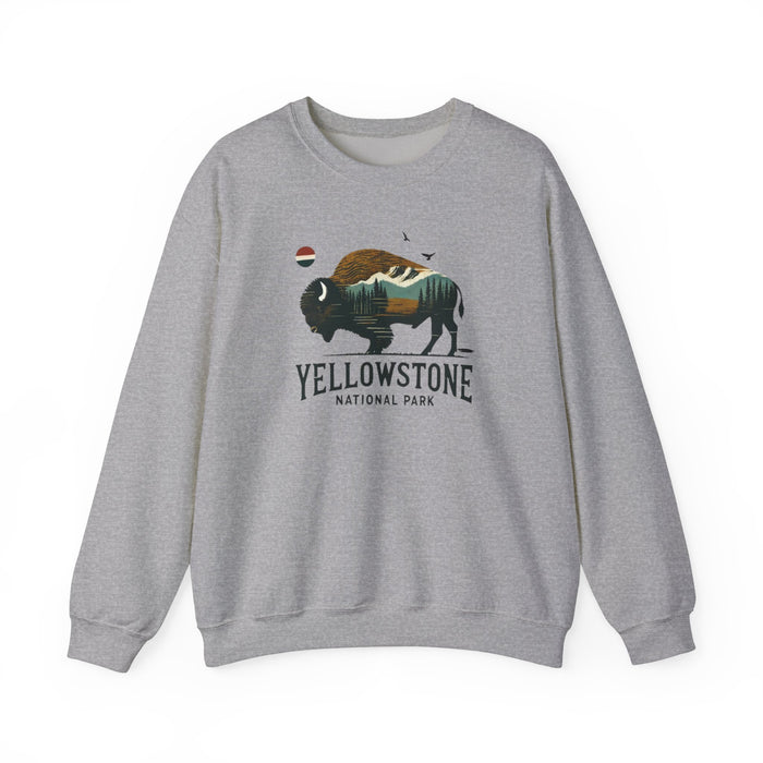 Yosemite National Park Unisex Heavy Blend Crewneck Sweatshirt Camping Sweatshirt Womens Sweatshirt Mens Sweatshirt