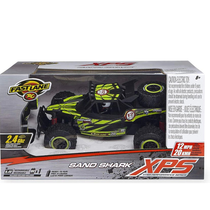 Fast Lane 1:14 Sand Shark RC Buggy Off-Road 12mph with 2.4 GHz Remote Control"
