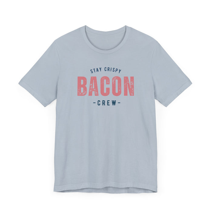 Join The Bacon Crew! Dive into Fun with Our Classic Tee! Bacon Lovers!