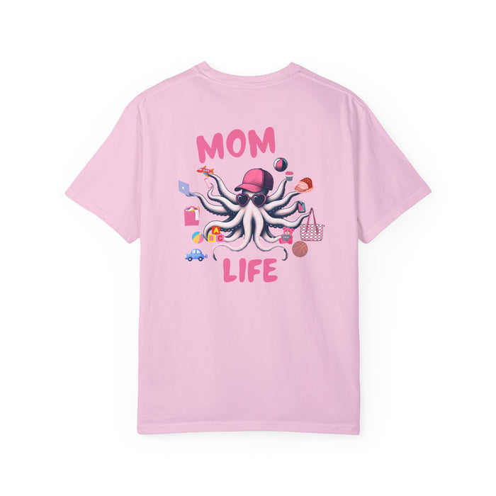 Mom Life Juggling Act and Loving It Octopus Tshirt Comfy Cozy and all Cotton Tee Great for any Mom