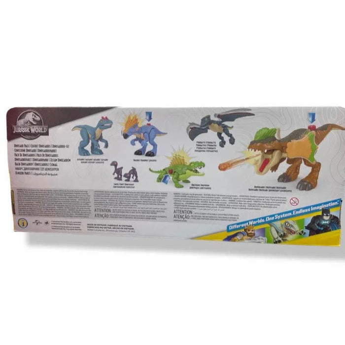 Jurassic World Imaginext Dinosaur Pack - 7 Dinos toys action figures * t109