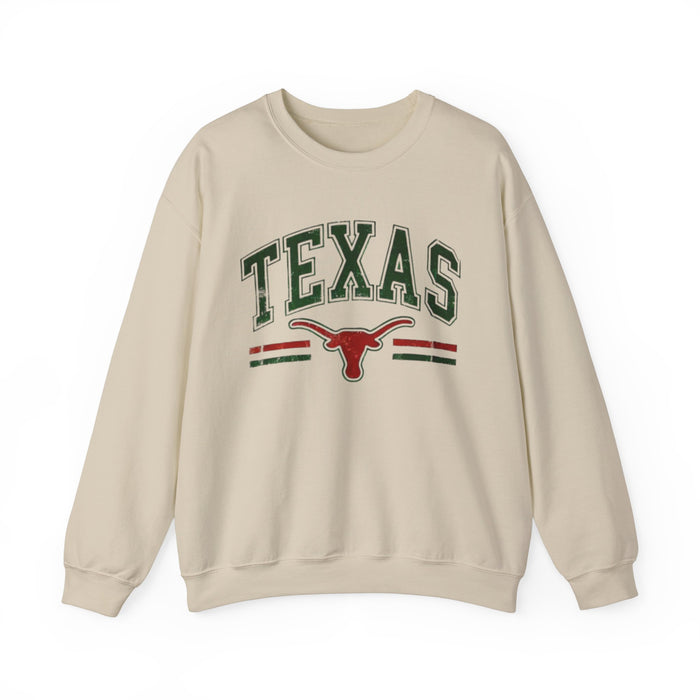 Texas Pride Unisex Heavy Blend Crewneck Sweatshirt | Warm Durable Travel Vacation Shirt