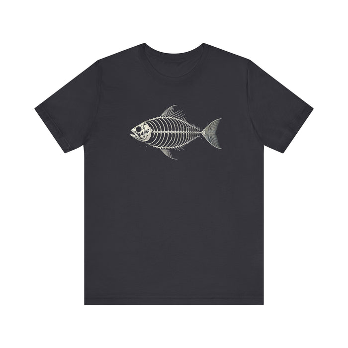 Fishing Skeleton Unisex Tee - Your Next Favorite! Great Gift, Dad Gift, Boyfriend Gift, Papa Gift, Mom Gift