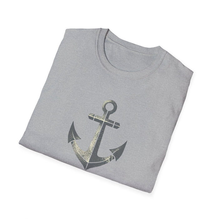 Captain Tee Stylish Nautical Seaside Anchor Tee | Unisex Soft-Style Comfort Shirt Great Gift, Husband Gift, Boyfriend Gift, Boat shirt