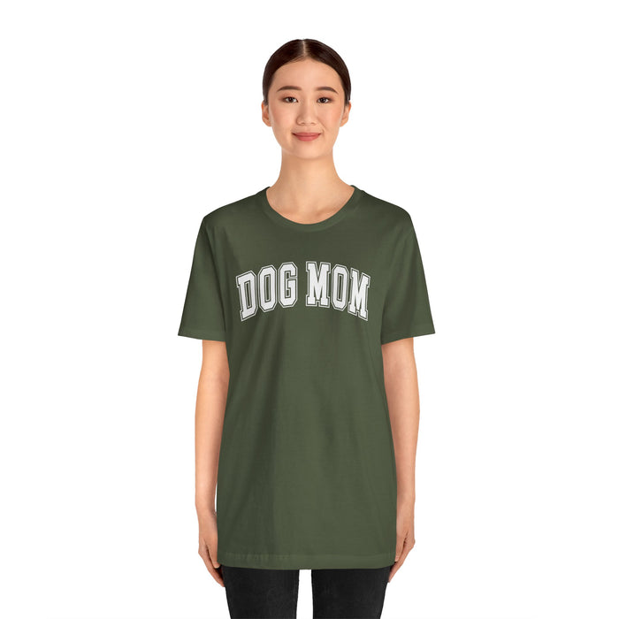 Paw-some Dog Mom Regular Fit Tee - Love, Comfort, and Style In This Short Sleeve Tshirt