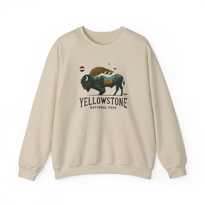 Yosemite National Park Unisex Heavy Blend Crewneck Sweatshirt Camping Sweatshirt Womens Sweatshirt Mens Sweatshirt