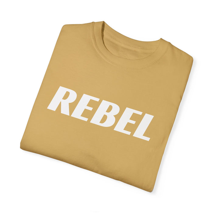 Rebel Tee, Feminist Womens Rights Advocate Tee Rebel Unisex Comfort Colors 1717 Garment-Dyed T-Shirt Womens Tshirt Great Gift Idea