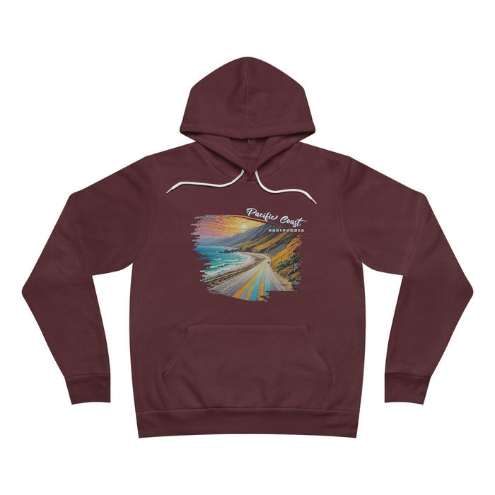 Pacific Coast Highway California Hoodie  Embrace Coastal Adventure in Style!