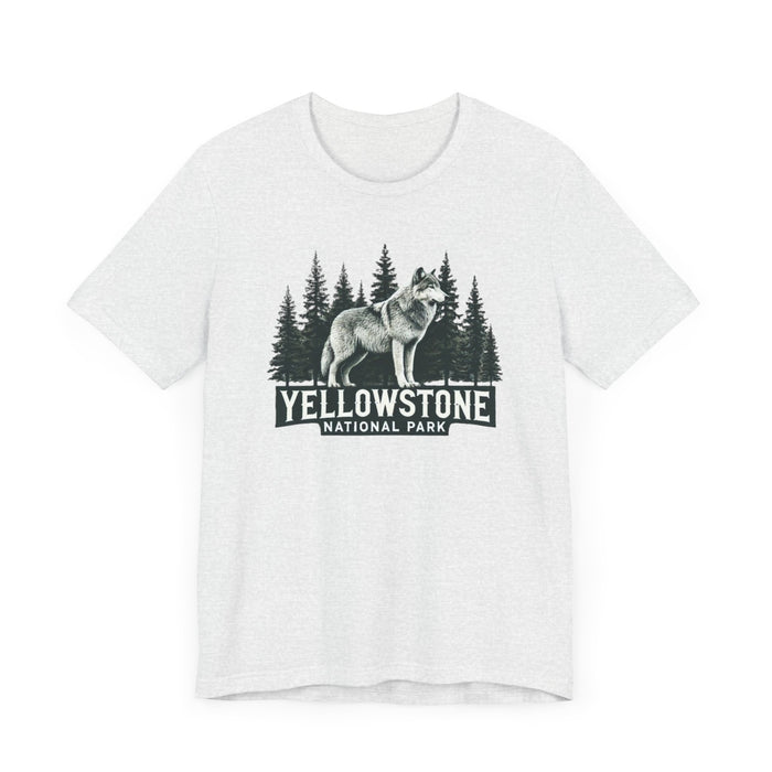 Yellowstone National Park Unisex Jersey Short Sleeve Tee Camping Tshirt Hiking Explore