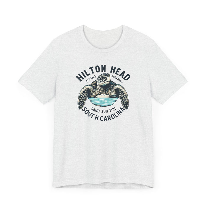 Hilton Head South Carolina Graphic Tee Vacation Shirt Beach Vibes Destination Shirt Great Gift Idea