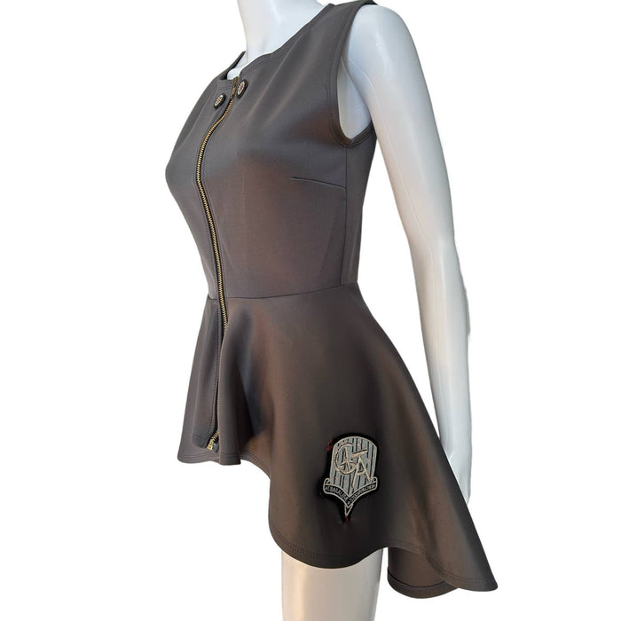 Ragdolls Couture Custom made flap draping detail SZ XS