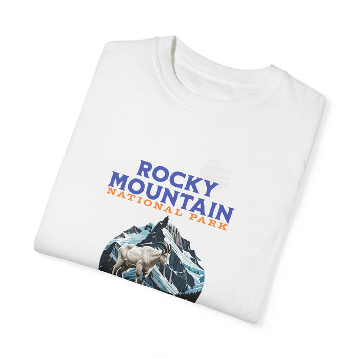 Rocky Mountain National Park Mountain Goat T-Shirt Wildlife Adventure Tee