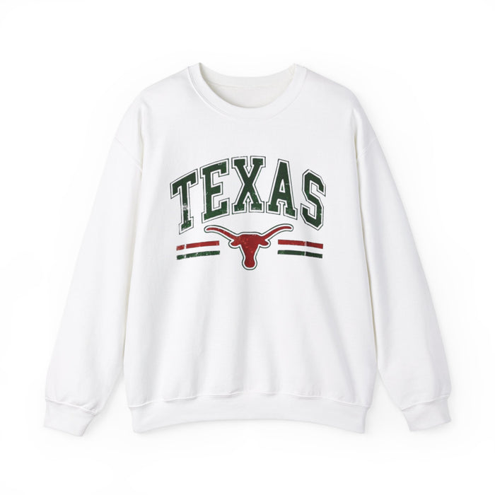 Texas Pride Unisex Heavy Blend Crewneck Sweatshirt | Warm Durable Travel Vacation Shirt