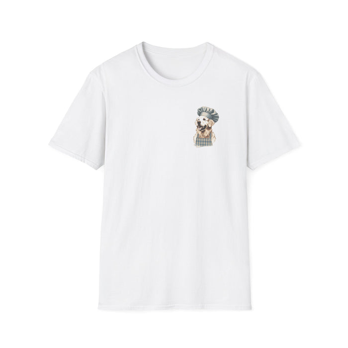 Golden Chef Culinary Adventures Tee | We Love Our Golden Retrievers