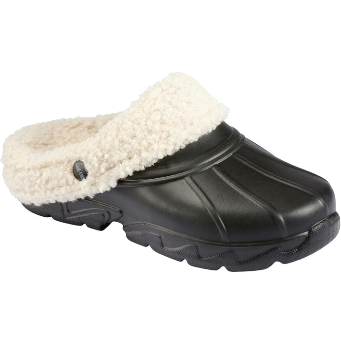 BASS OUTDOOR Women's Fleece-Lined Protective Slides - Cozy Comfort Sandals