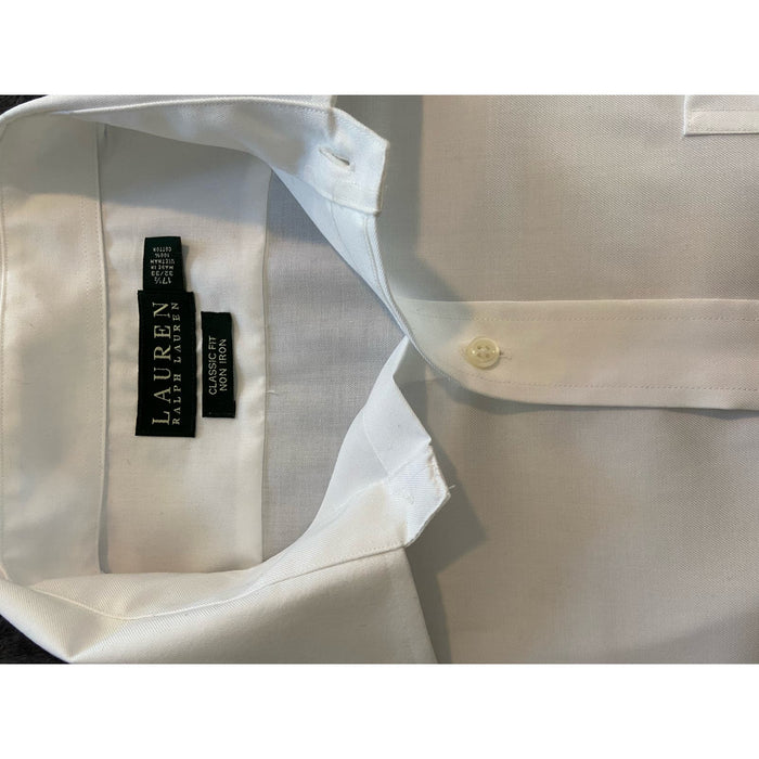 Ralph Lauren Long Sleeve Oxford Shirt - Size 17 1/2 * MTS24