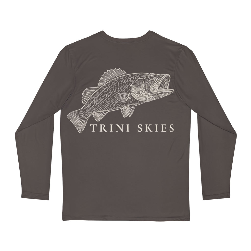Largemouth Bass Long-Sleeve Performance Fishing Shirt