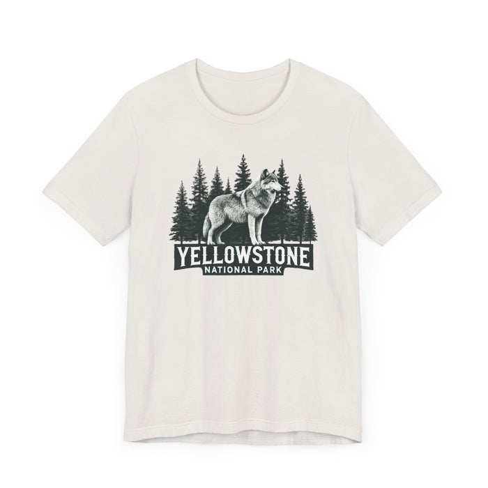 Yellowstone National Park Unisex Jersey Short Sleeve Tee Camping Tshirt Hiking Explore