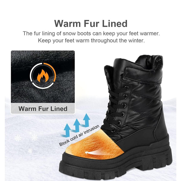 Stylish Waterproof Winter Boots for Women – Comfort Meets Functionality!