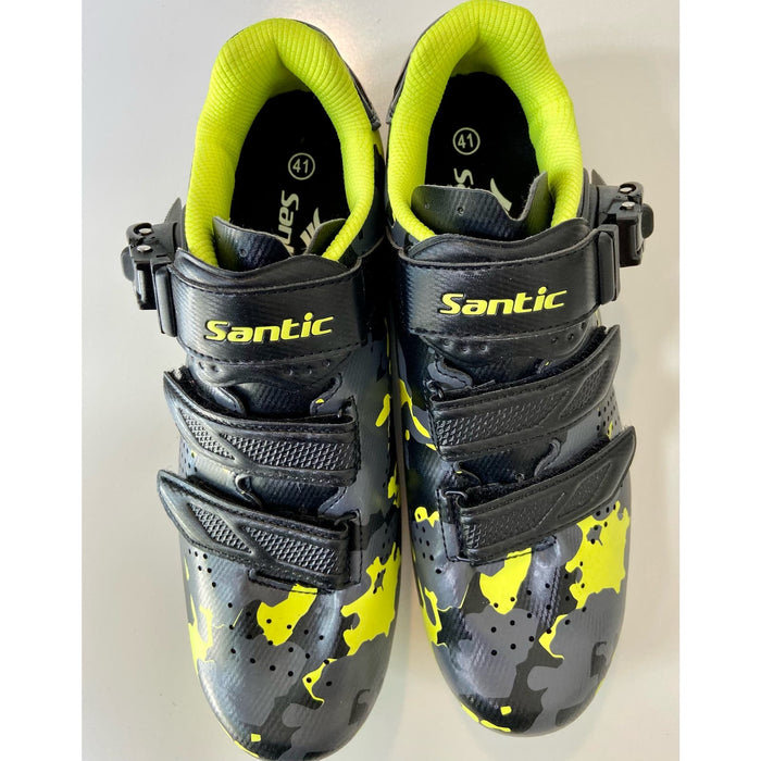 "Santic Road Bike Cycling Shoes - Versatile Indoor/Outdoor Riding Shoes"