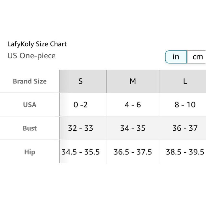 LafyKoly Women's One-Piece Rash Guard Swimsuit, Size Small * Wom259