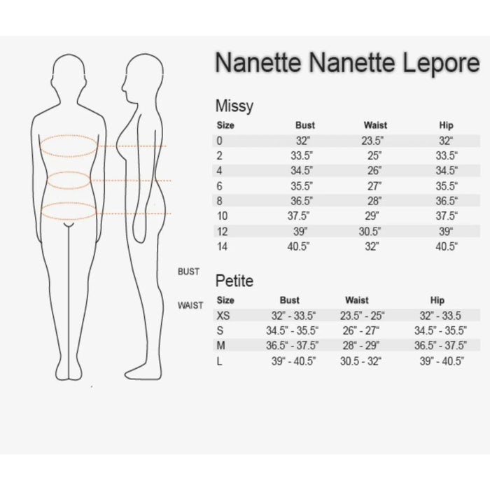 NANETTE LEPORE Fit & Flare Shimmer Lurex Thread Knit Mini Dress Size XL * ND15
