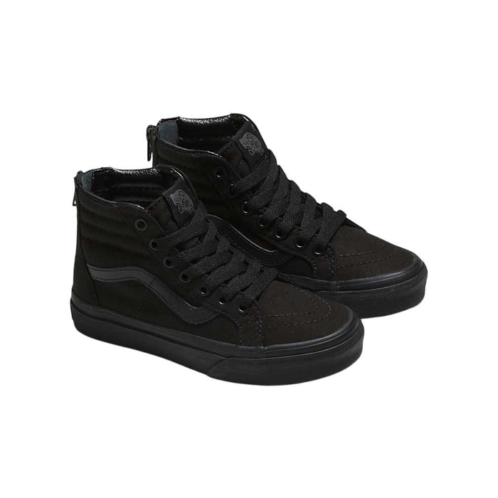 Vans Sk8-Hi Unisex Black Canvas High Top Skateboard Shoes SZ 6.5 mens