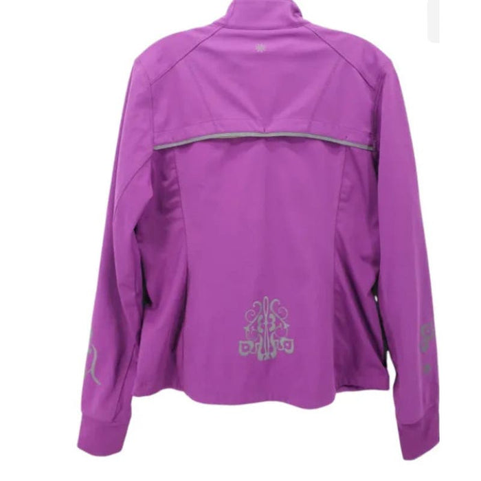 Athleta Purple Zip-Up Jacket - Size Small - Great Pre-owned Gym Gear WC32