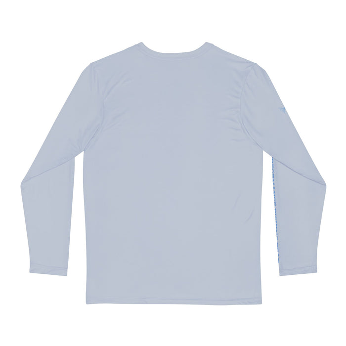 TS Sport Fishing Unisex Long Sleeve Performance Shirt, 100% Polyester, Moisture-Wicking Activewear (GREY).