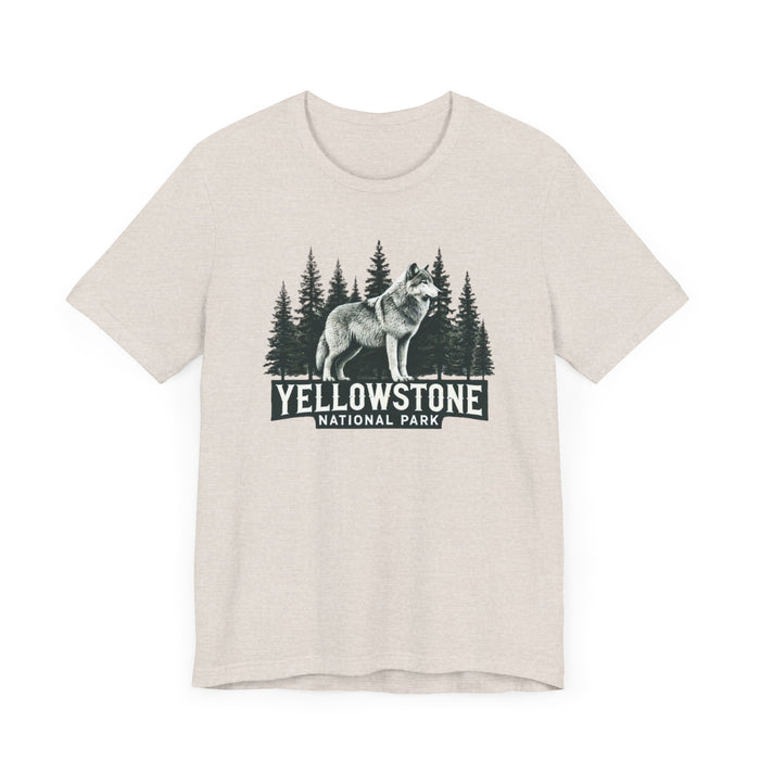 Yellowstone National Park Unisex Jersey Short Sleeve Tee Camping Tshirt Hiking Explore