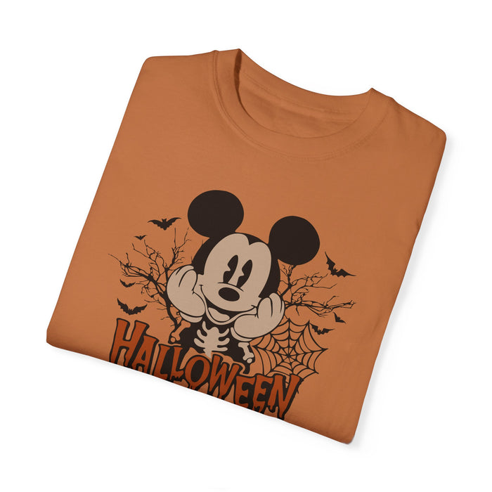 Happy Halloween Mickey Mouse Comfort Colors 1717 Garment-Dyed T-Shirt Halloween TshirtWOmens Gift Mens Gift Holiday Gift Mickey Tee