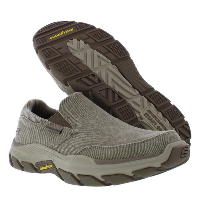 Skechers Men's Respected-Fallston Slip On Shoes Sz 8.5  Goga Mat Arch