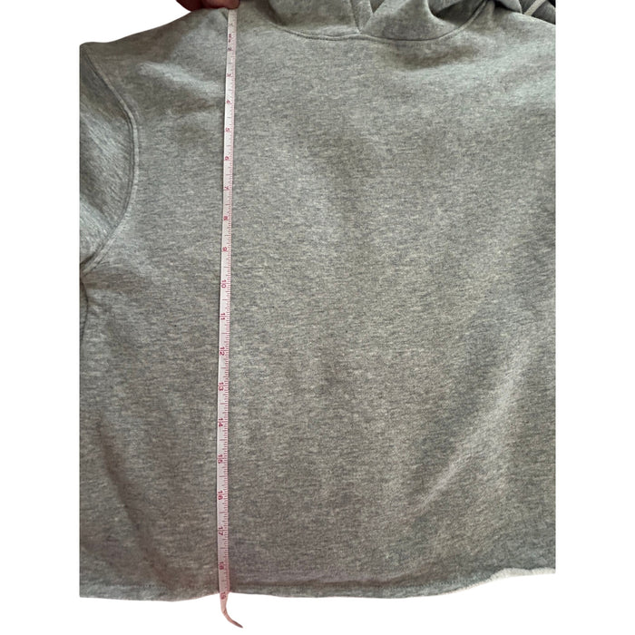 Trini Skies Kids Gray Pullover Hoodie Size 10-12 Cropped Casual