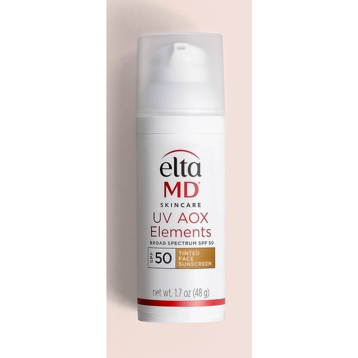 EltaMD UV AOX Elements Tinted Mineral Face Sunscreen SPF 50, 1.7 oz Pump