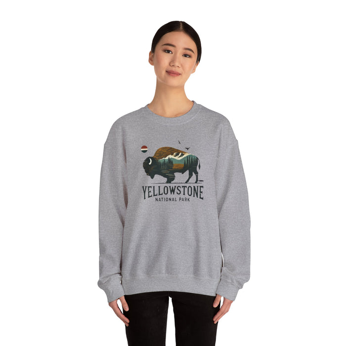 Yosemite National Park Unisex Heavy Blend Crewneck Sweatshirt Camping Sweatshirt Womens Sweatshirt Mens Sweatshirt