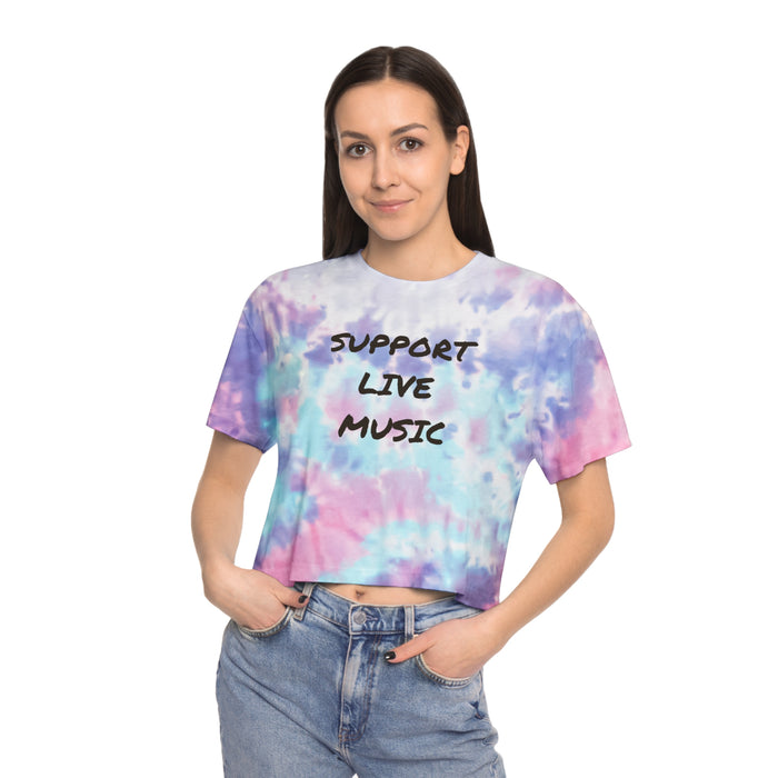 Women's Tie-Dye Crop Tee