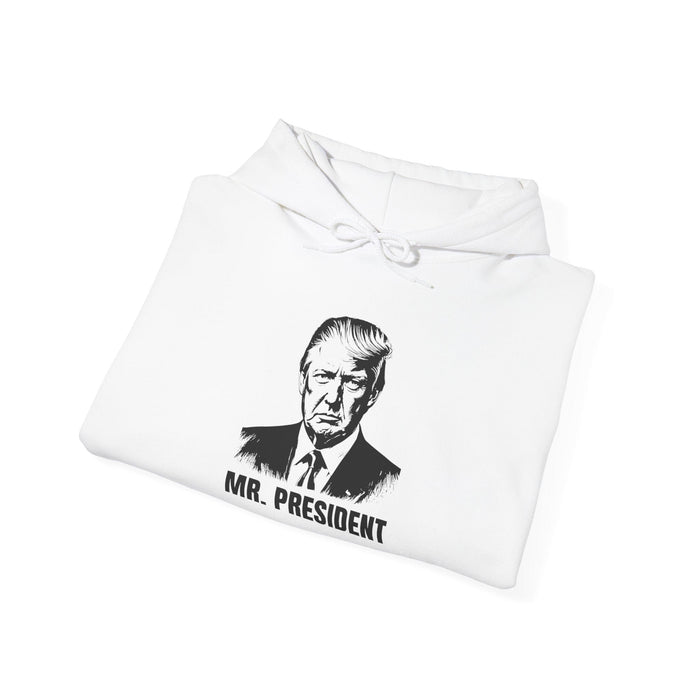 Mr. President Hoodie Featuring President Elect Donald Trump Patriotic Sweatshirt