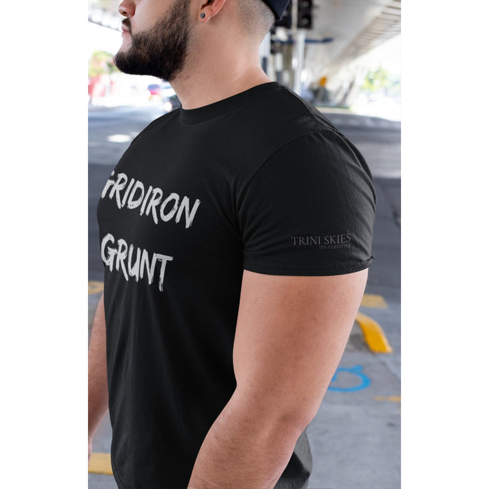Graphic Tee Short Sleeve Sport Tshirt Shirt Gridiron Grunt Gear Football