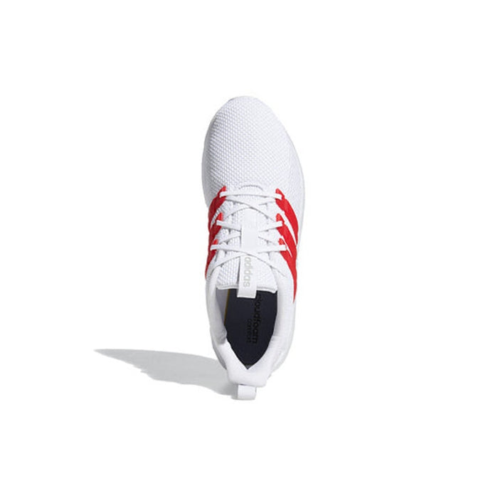 Adidas Questar Flow Shoes SZ 11.5 Cloud White/Scarlet/Grey Two Mens Sneakers