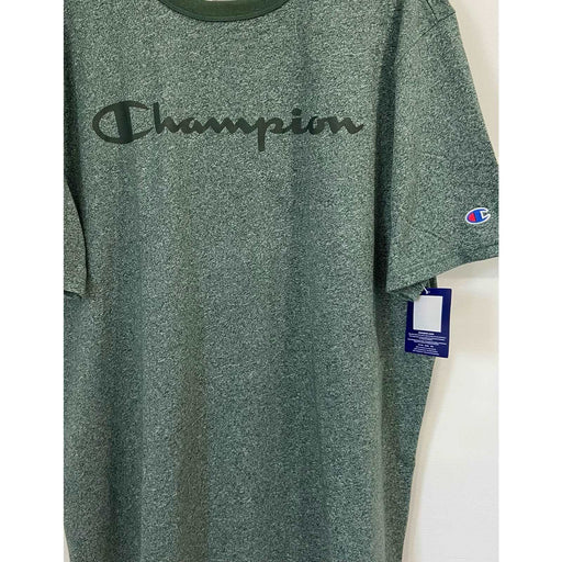 "Champion Men's Heritage Heather  Green Short Sleeve Tee XL  Mens 156"