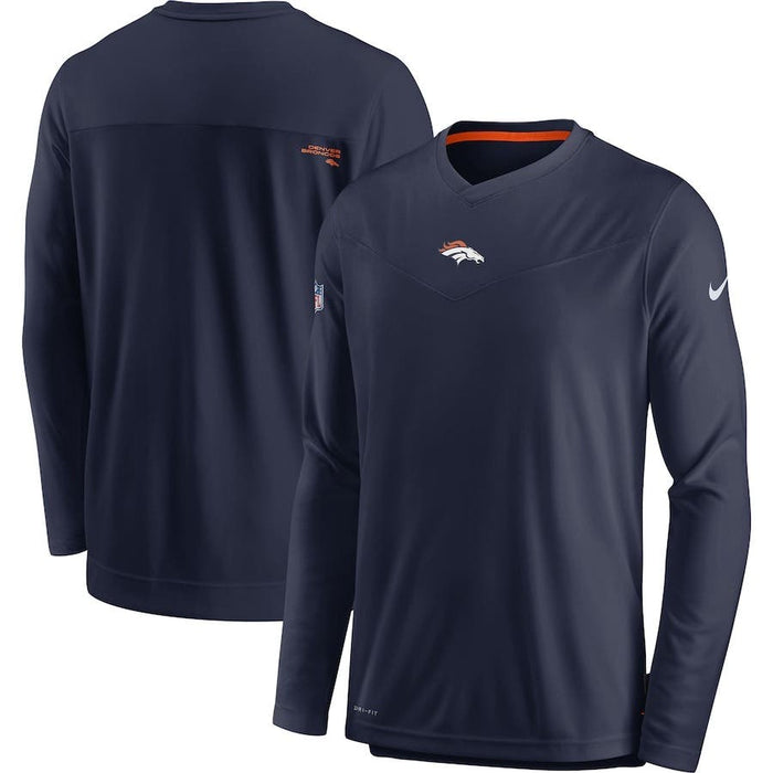 Denver Broncos Nike Sideline Coaches Performance * - Size L, NFL Dri-Fit m436