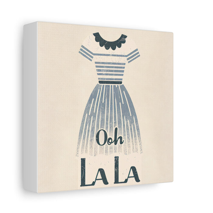 Paris Inspired Ooh La La Canvas Picture, Stretched Great Gift, Sister Gift, Mom Gift, Daughter Gift, Mothers Day Gift
