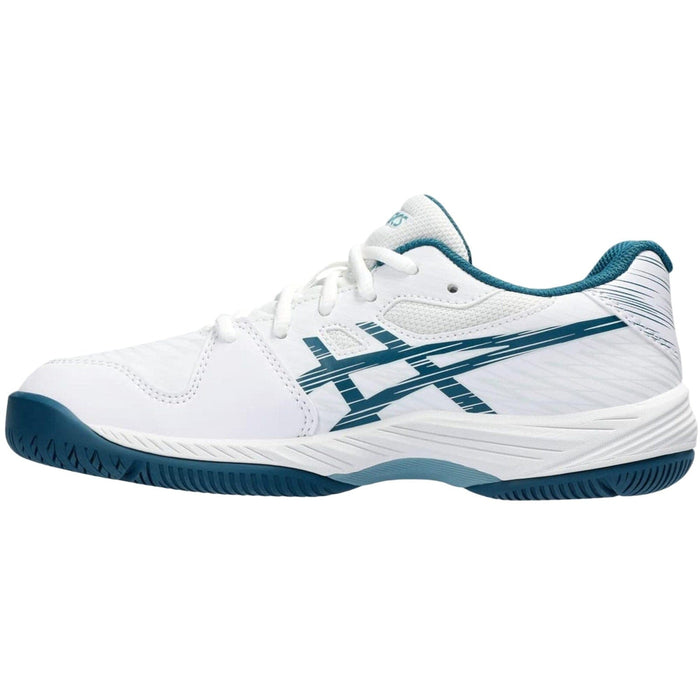 ASICS Gel-Game 9 Kids Tennis Shoes White Grade School Size 3.5