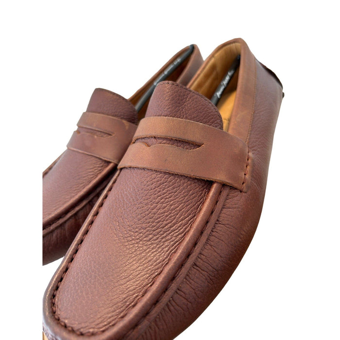 Massimo Matteo Firenze Genuine Leather Driving Moccasin Loafer - SZ 8 M