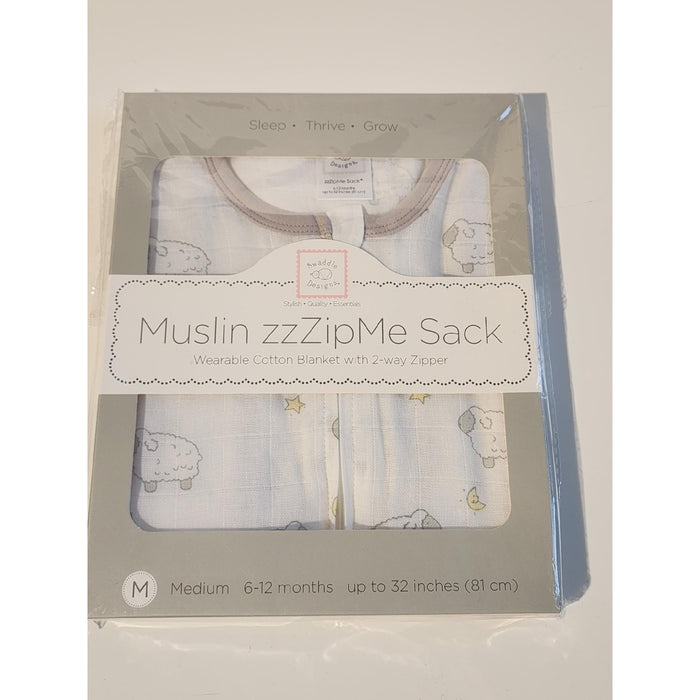 Swaddle Designs Muslin zzZip Me Sack Wearable Blanket - Size S * Baby103