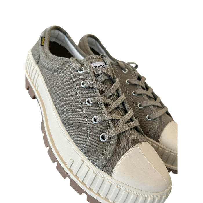 Palladium Pallashock OG Green Canvas Unisex Sneakers - Casual Iconic Style