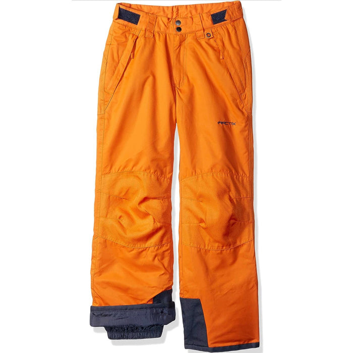 Arctix Kids Snow Pants, Reinforced Knees & Seat, Size L Orange (14-16)  K70 *